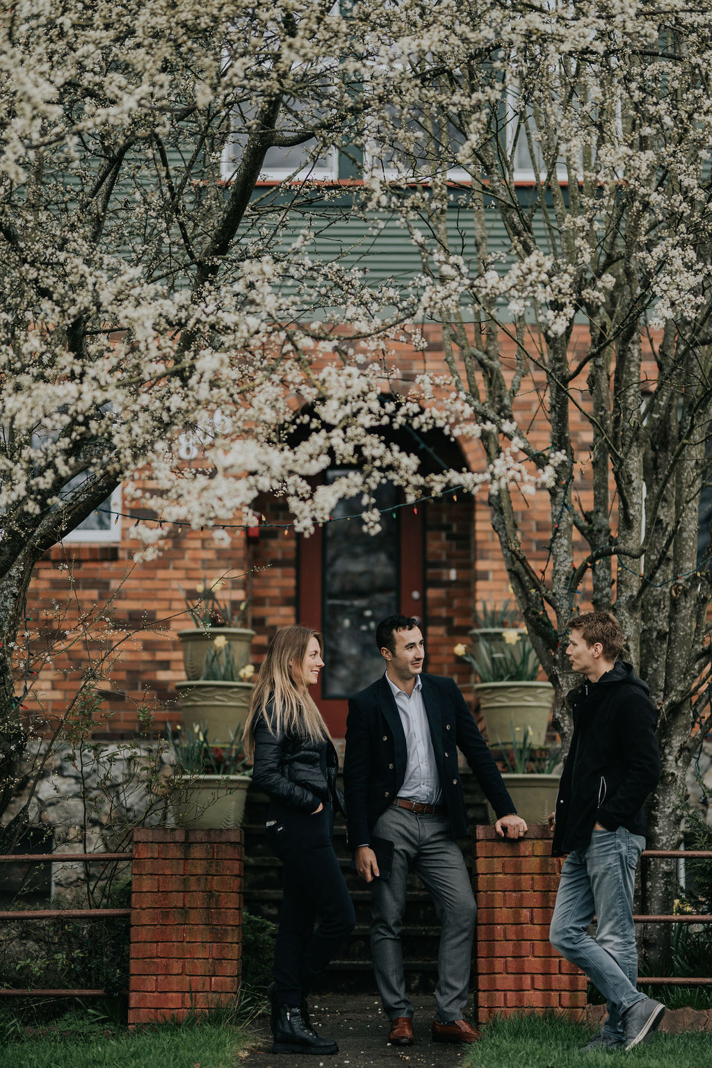 Property walkthrough with clients