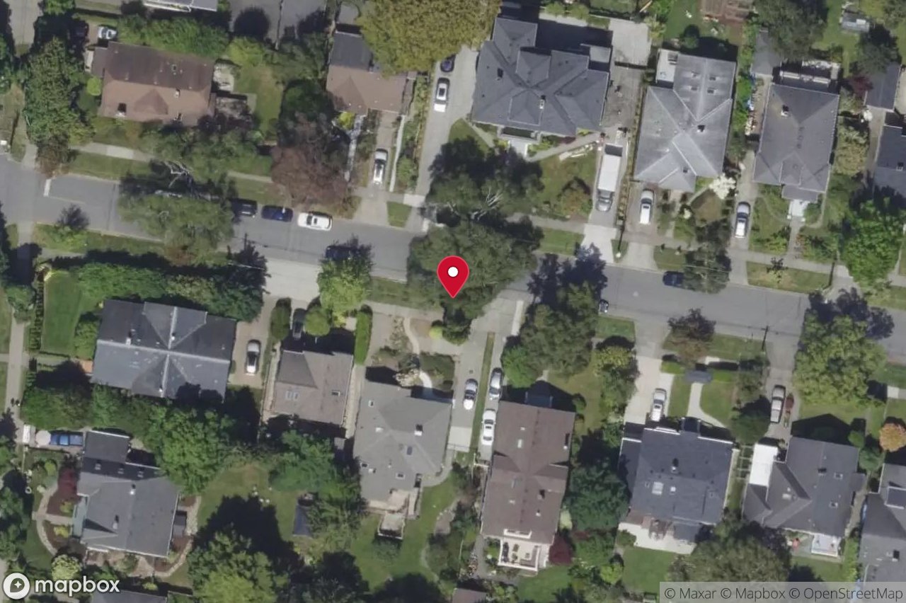 Aerial view of 1115 Faithful St, Victoria