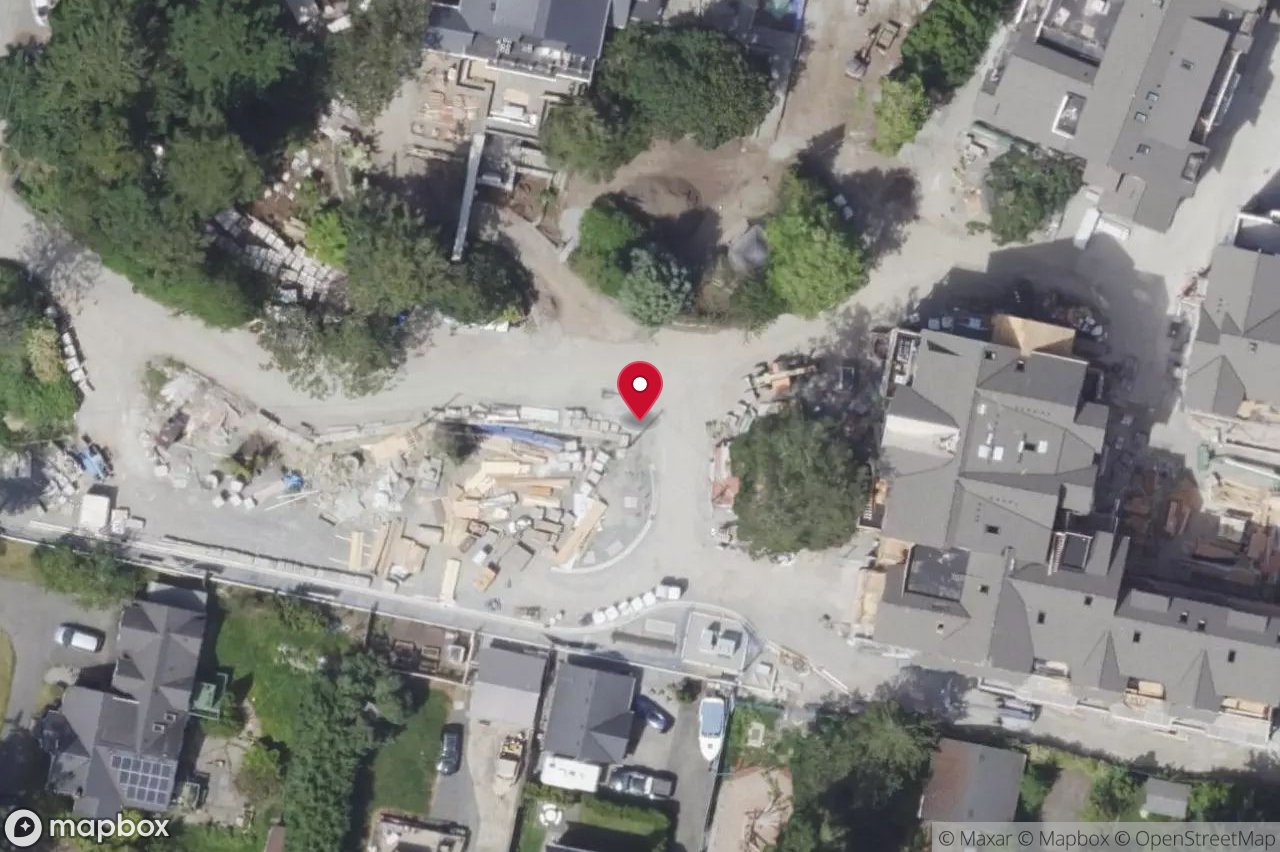 Aerial view of 404 – 423 Lampson St, Esquimalt