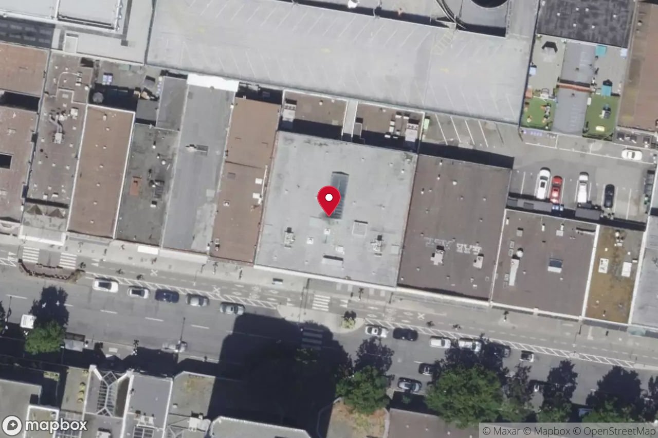 Aerial view of 200 & 300 – 754 Fort St, Victoria