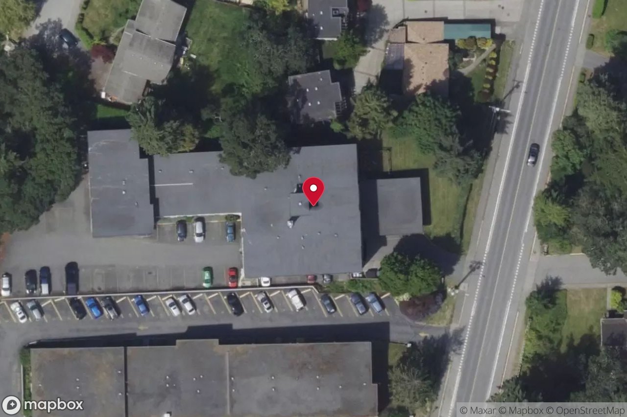 Aerial view of 742 Lampson St, Esquimalt