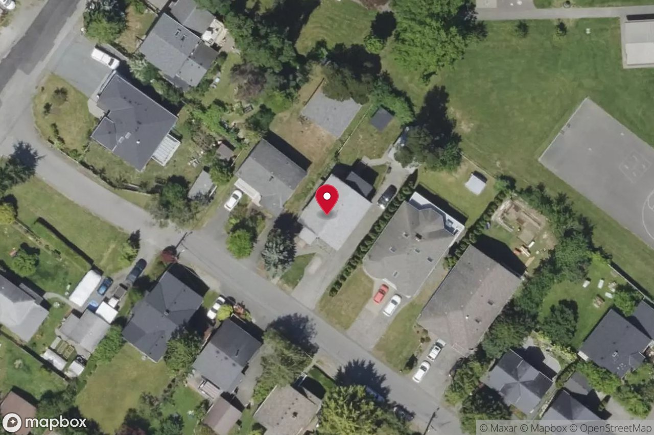 Aerial view of 167 Little Eldon Pl, Saanich