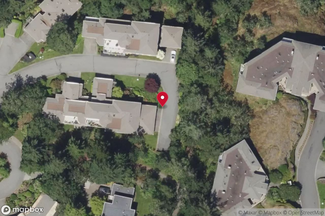 Aerial view of 49 – 4300 Stoneywood Lane, Saanich