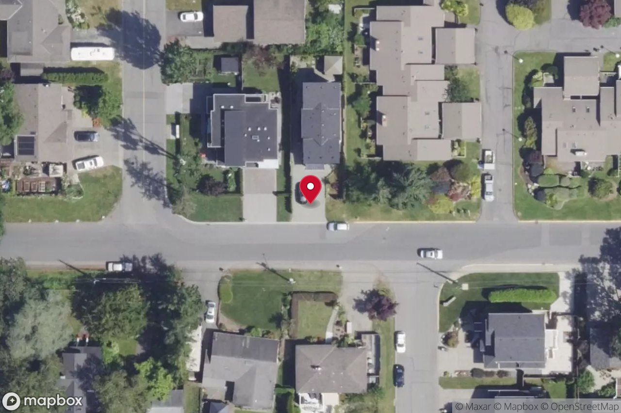 Aerial view of 1176 Clarke Rd, Central Saanich
