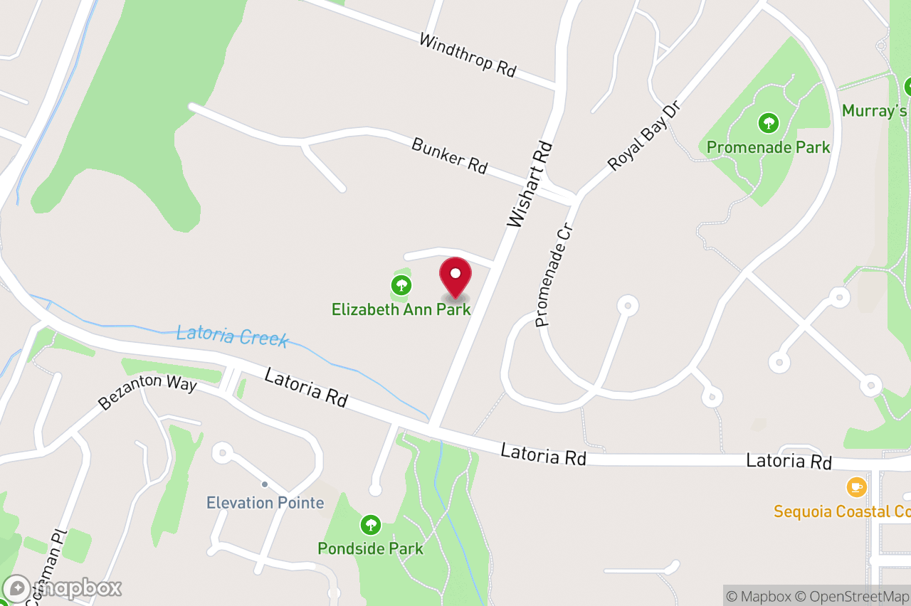 Map of 3572 Wishart Rd, Colwood