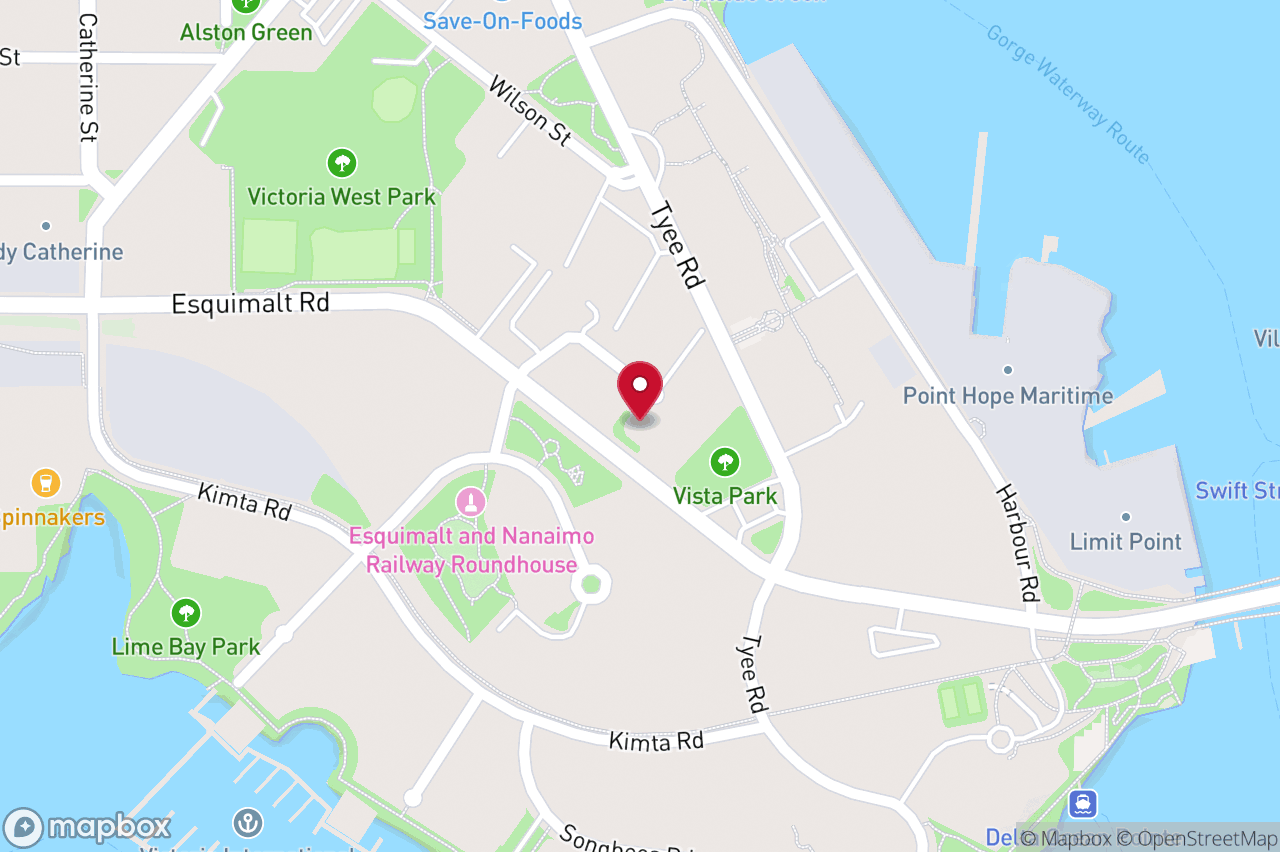 Map of 212 – 455 Sitkum Rd, Victoria