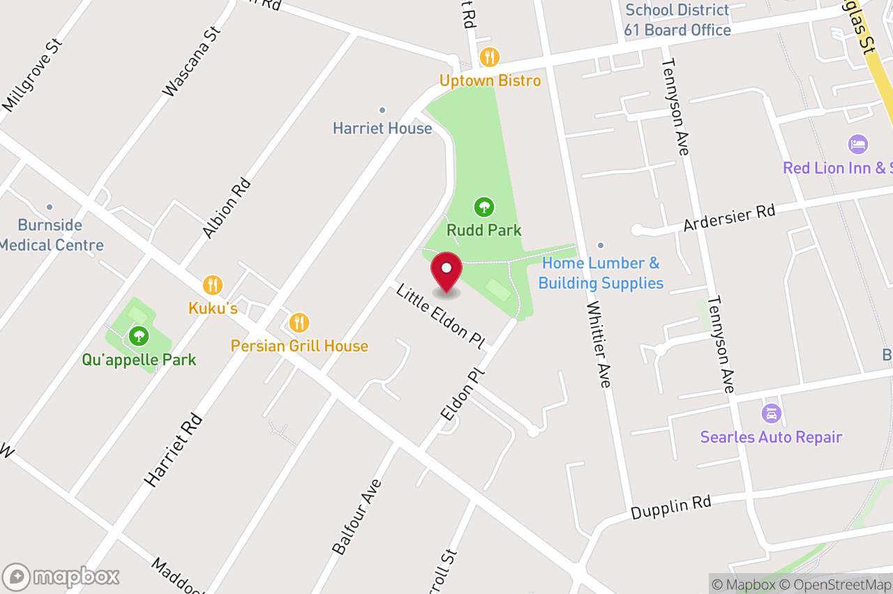Map of 167 Little Eldon Pl, Saanich
