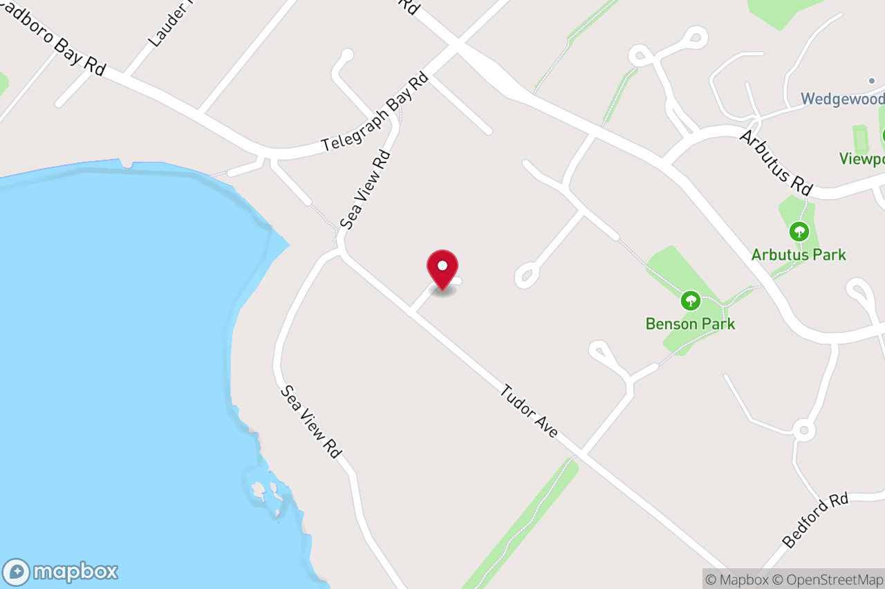 Map of 3913 Woodlands Pl, Saanich