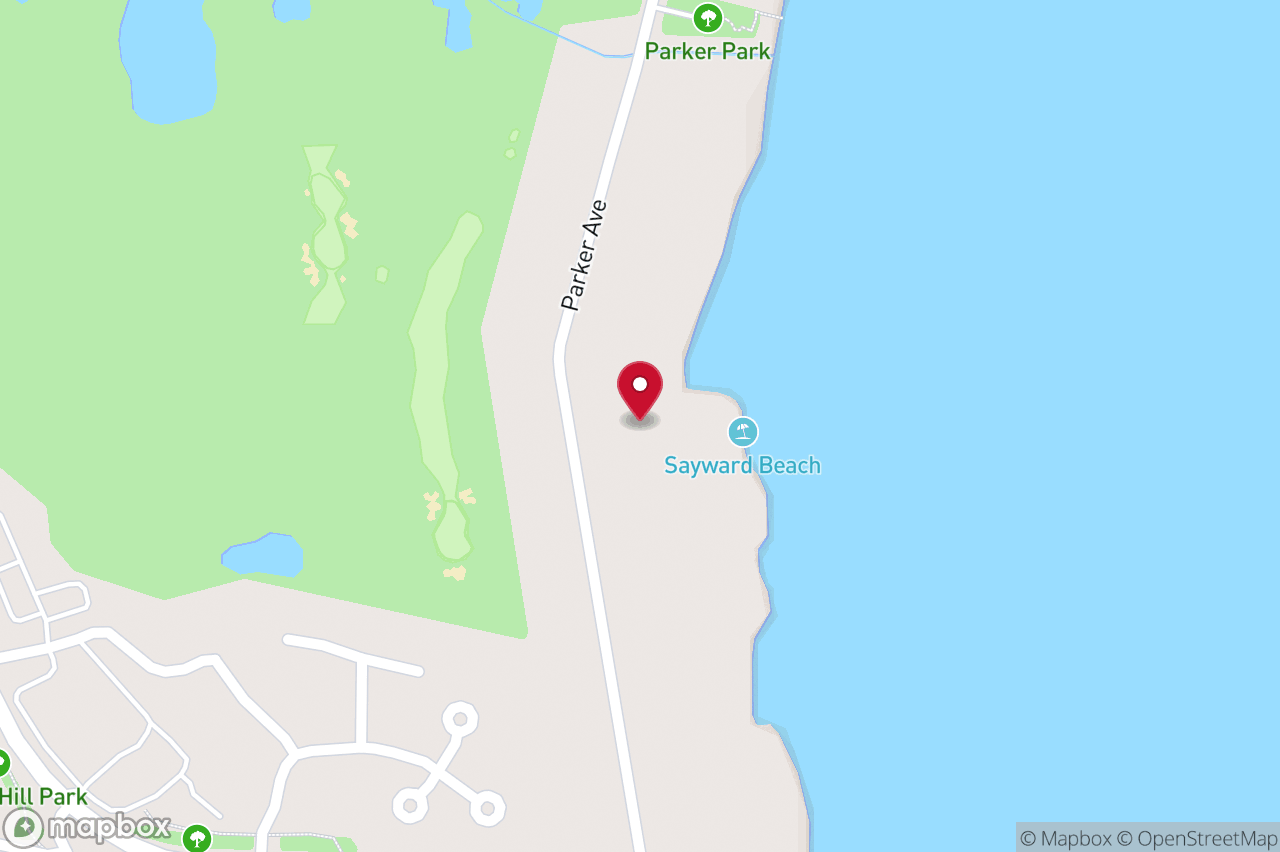 Map of 5341 Parker Ave, Saanich
