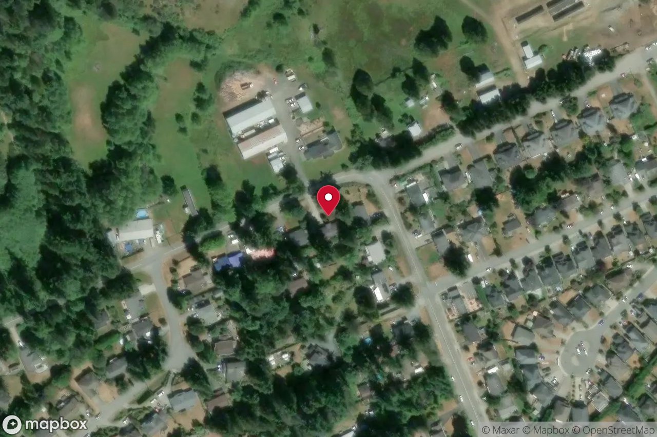 Aerial view of 6609 Helgesen Rd, Sooke
