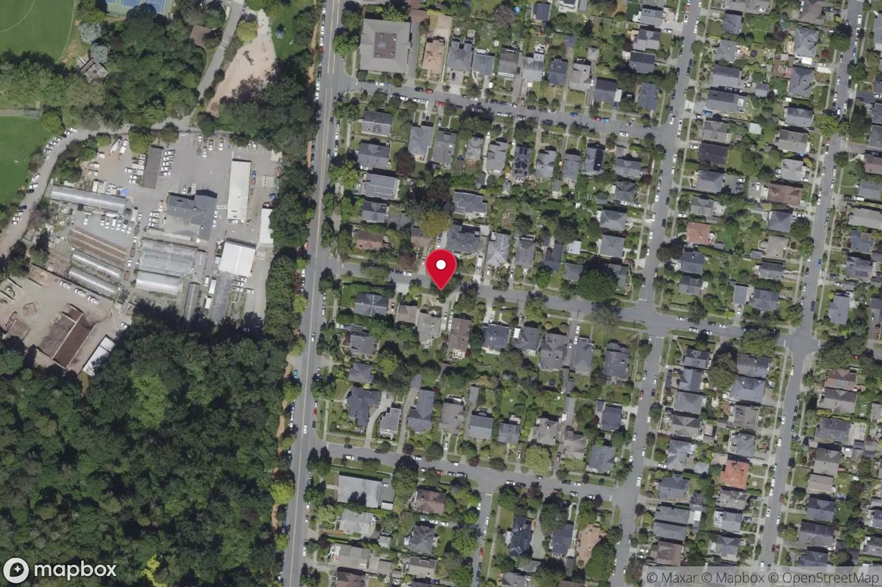Aerial view of 1115 Faithful St, Victoria