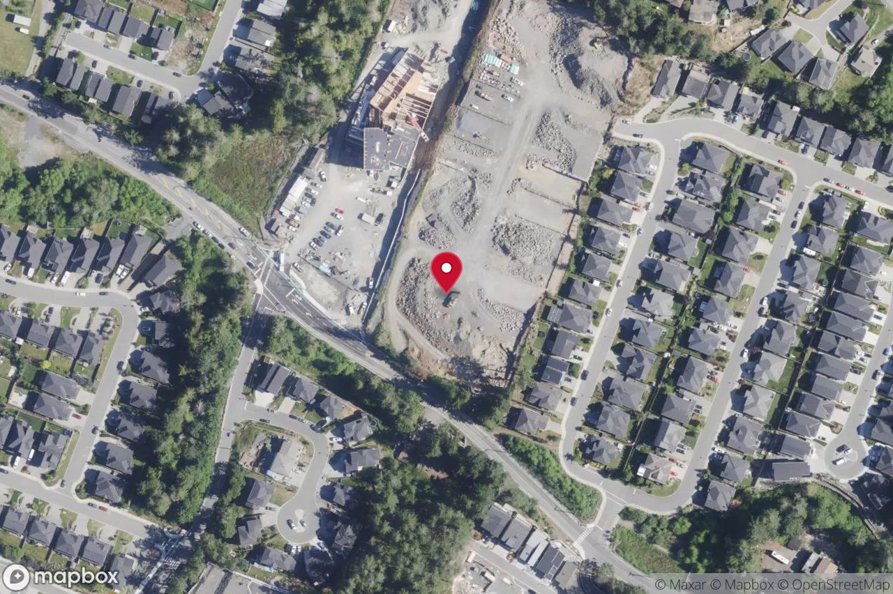 Aerial view of 1141 Deltana Ave, Langford