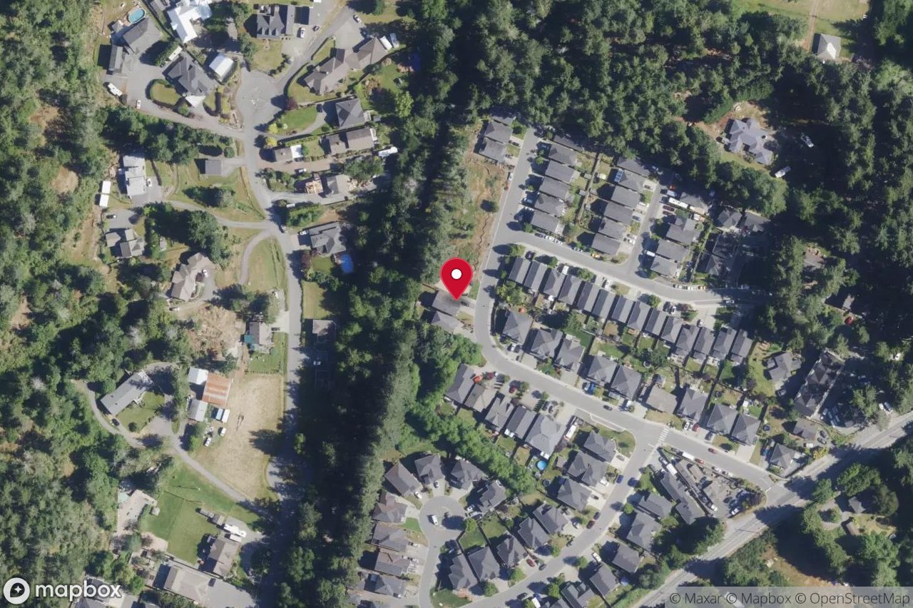 Aerial view of 3612 Vitality Rd, Langford