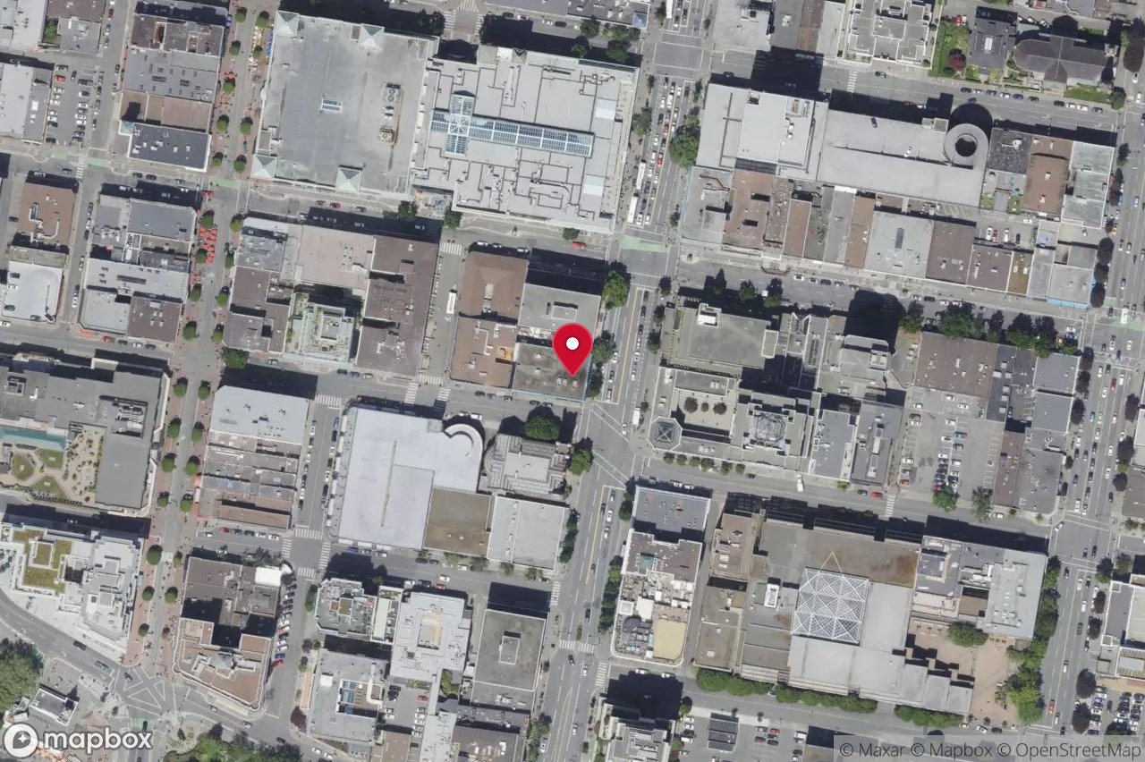 Aerial view of 301 – 1012 Douglas St, Victoria