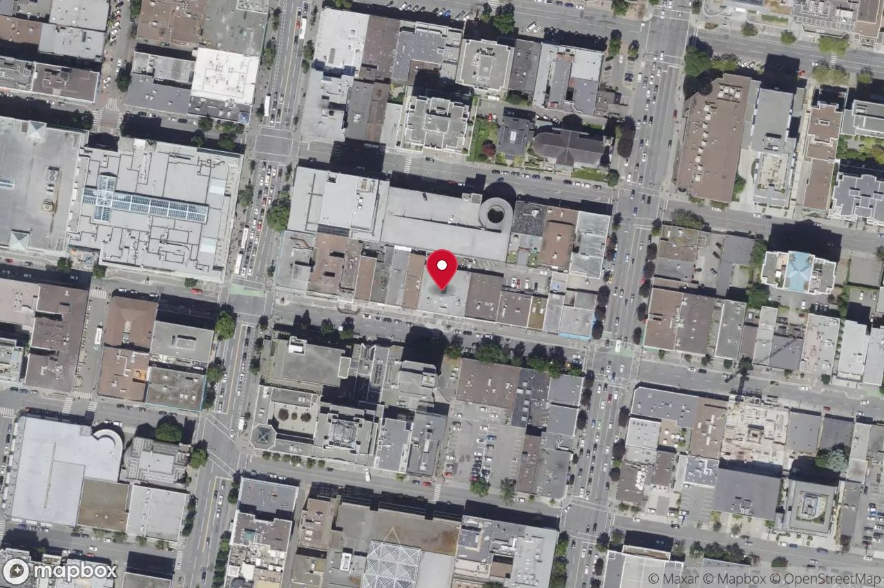 Aerial view of 200 & 300 – 754 Fort St, Victoria