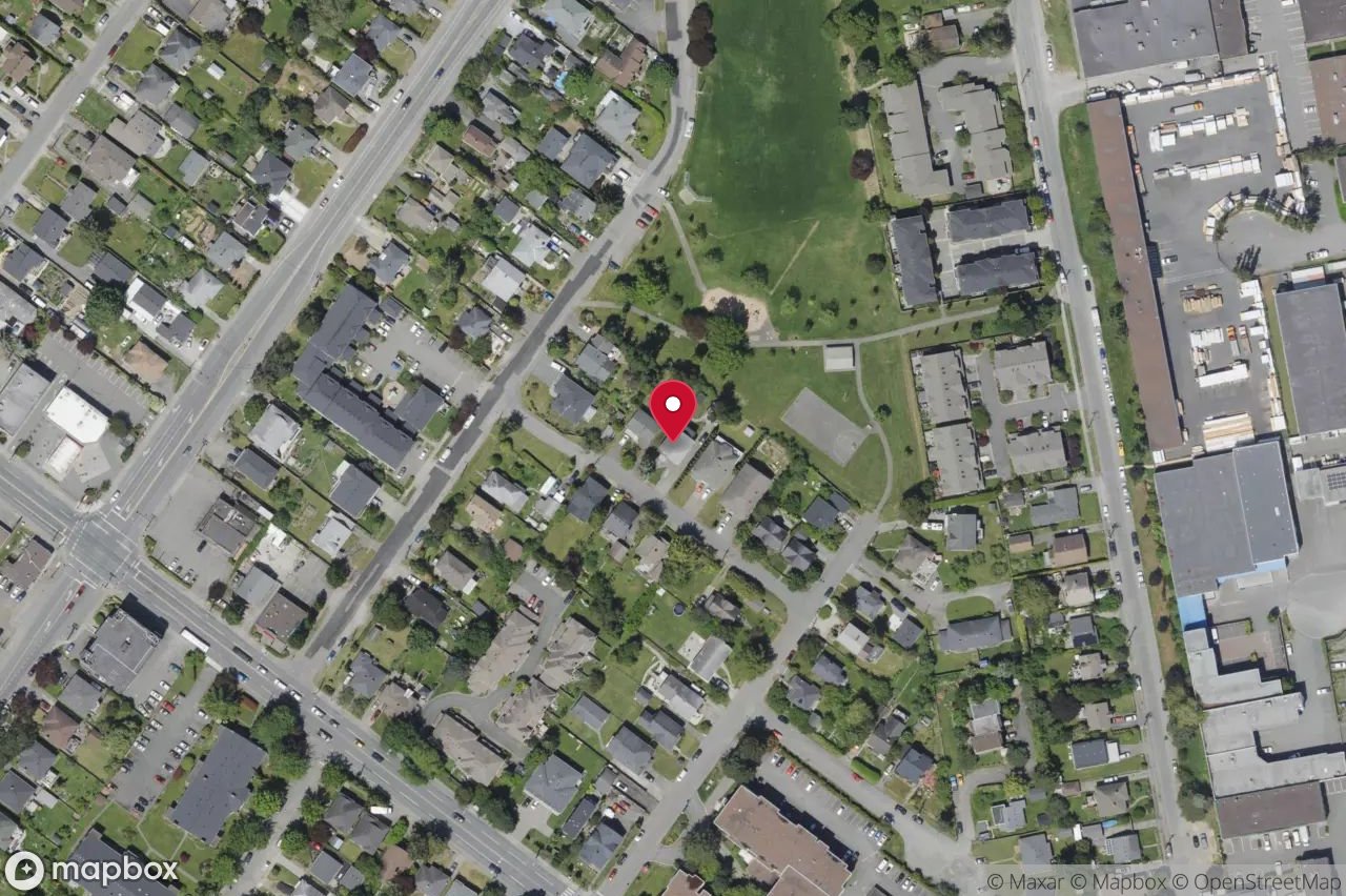 Aerial view of 167 Little Eldon Pl, Saanich