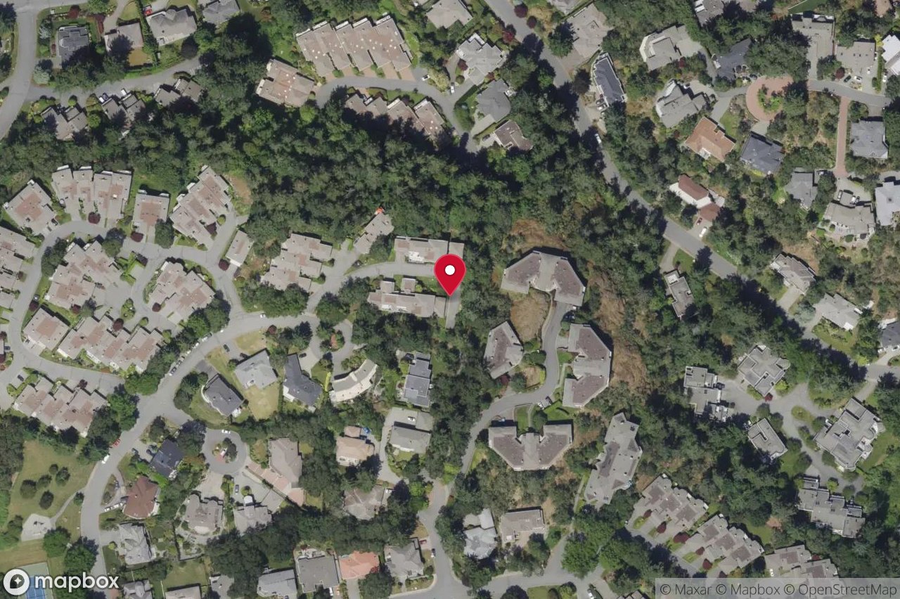 Aerial view of 49 – 4300 Stoneywood Lane, Saanich