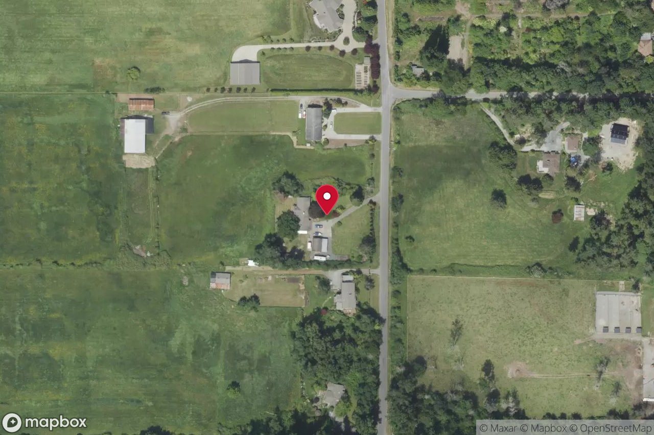 Aerial view of 6390 Welch Rd, Central Saanich