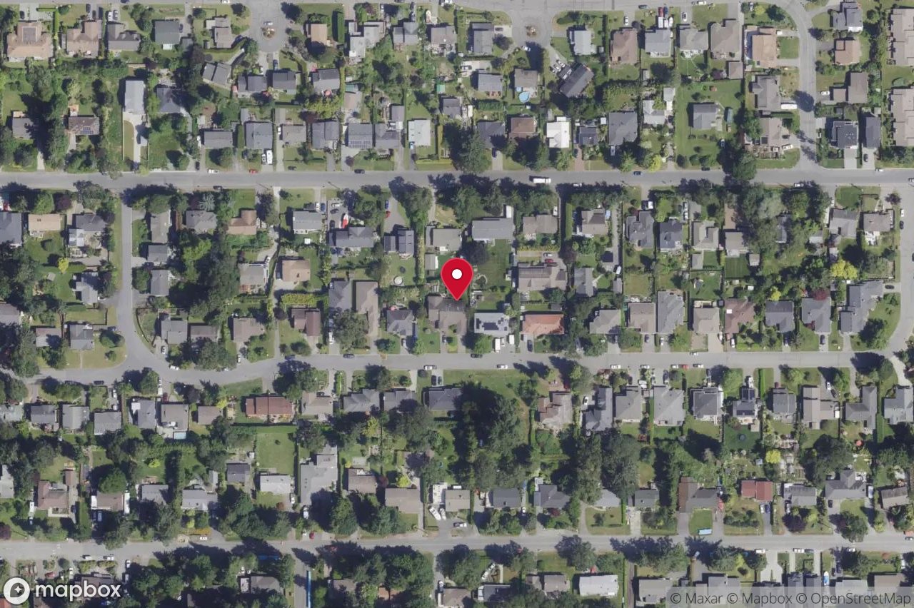 Aerial view of 1108 Lucille Dr, Central Saanich