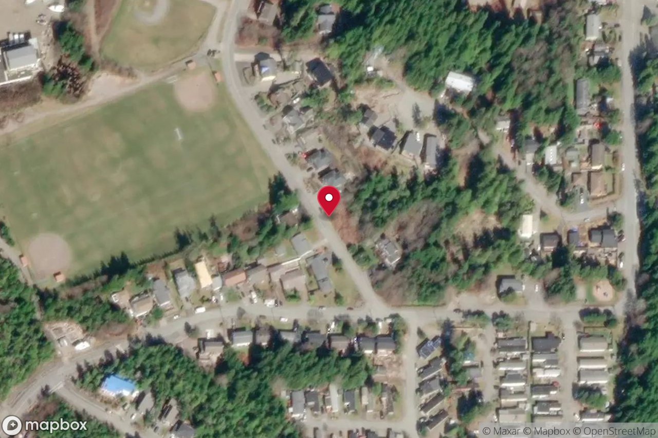 Aerial view of 386 Pacific Cres, Ucluelet