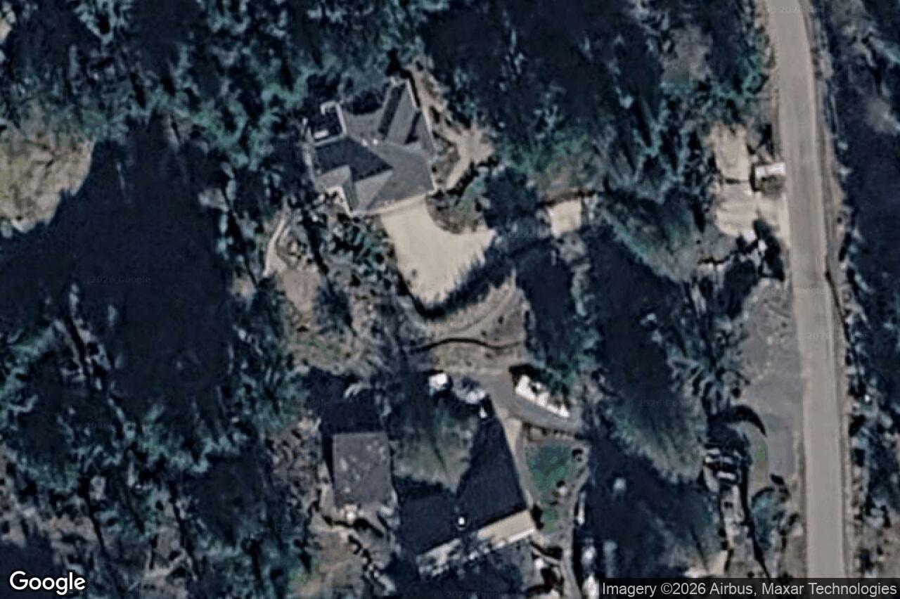 Aerial view of 1210 Starlight Grove, Sooke