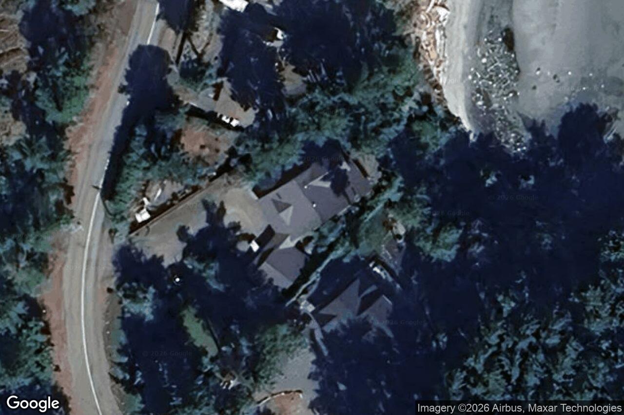 Aerial view of 5289 William Head Rd, Metchosin