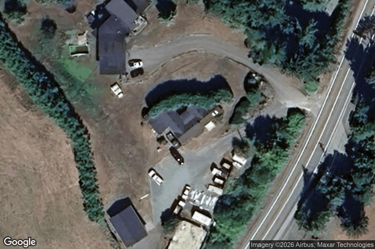 Aerial view of 4772 Rocky Point Rd, Metchosin