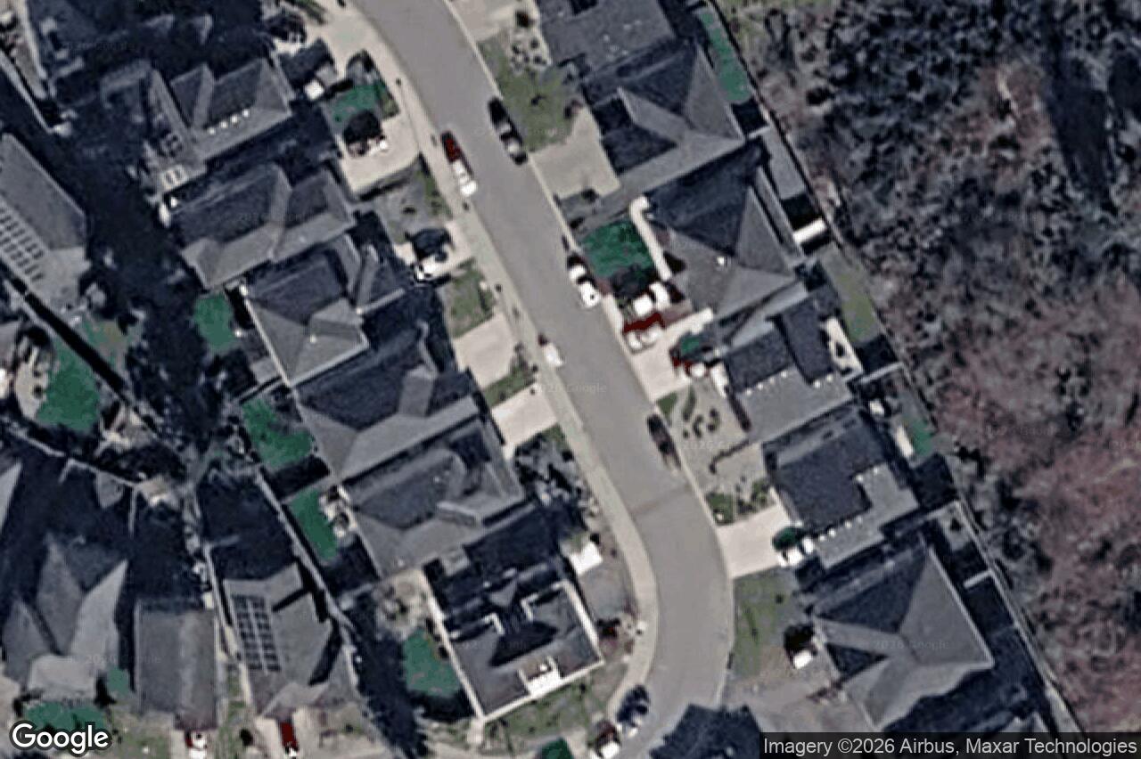 Aerial view of 2026 Stone Hearth Lane, Sooke