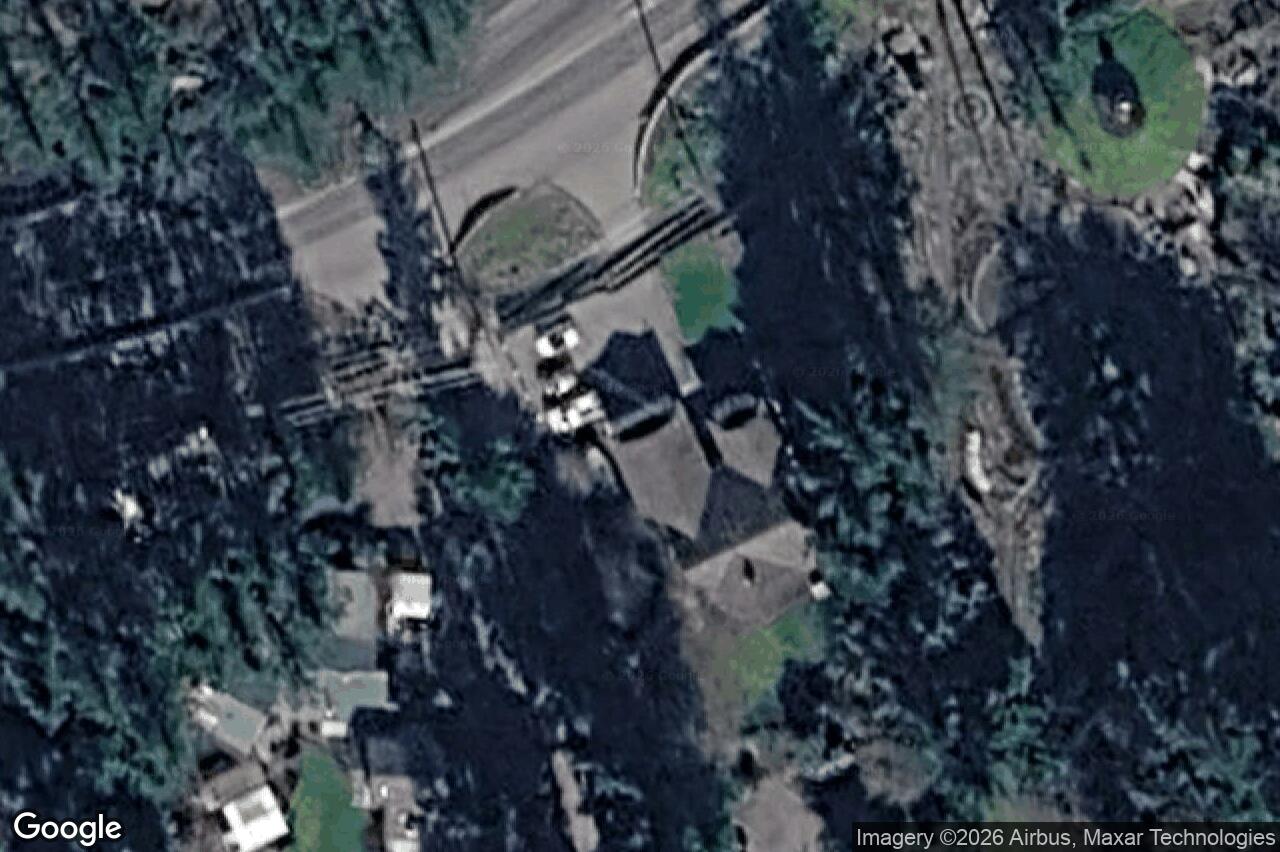 Aerial view of 5183 Sooke Rd, Sooke