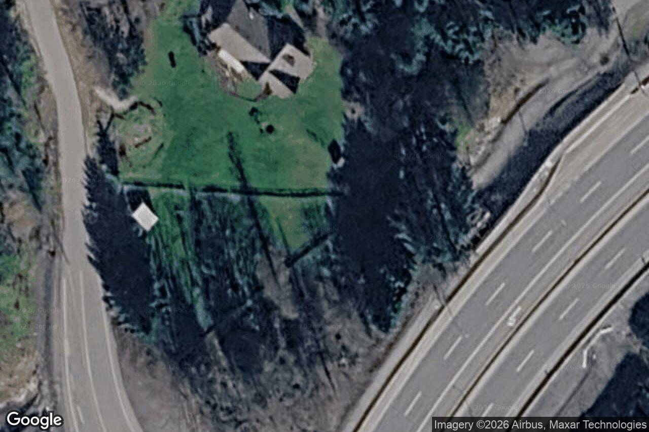 Aerial view of 5162 Sooke Rd, Sooke