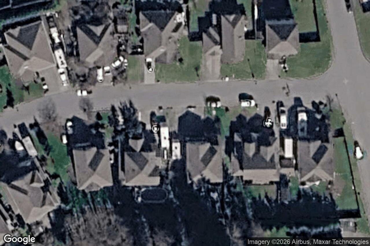 Aerial view of 6442 Birchview Way, Sooke