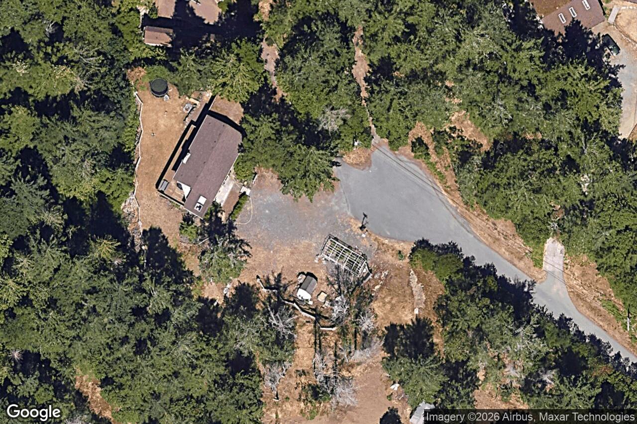 Aerial view of 4032 Chalister Crt, Metchosin