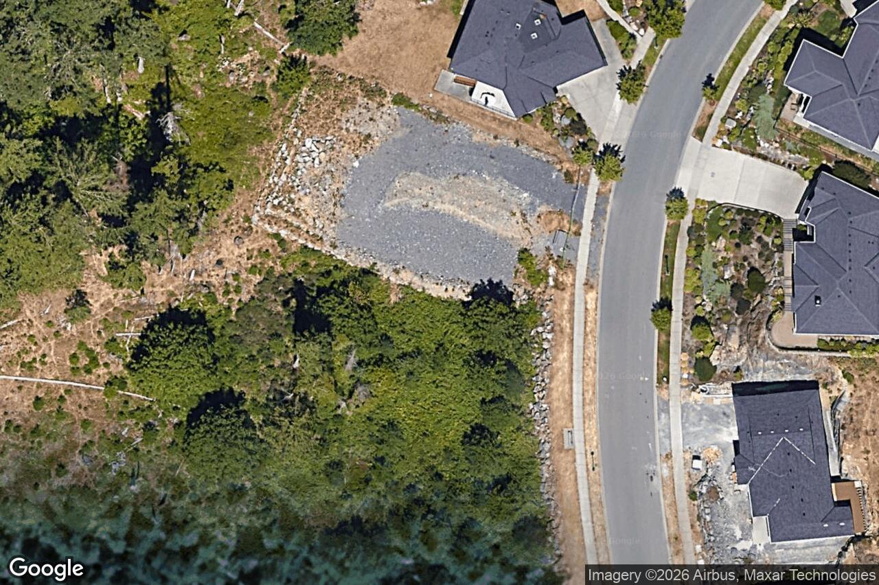 Aerial view of 446 Pelican Dr, Colwood