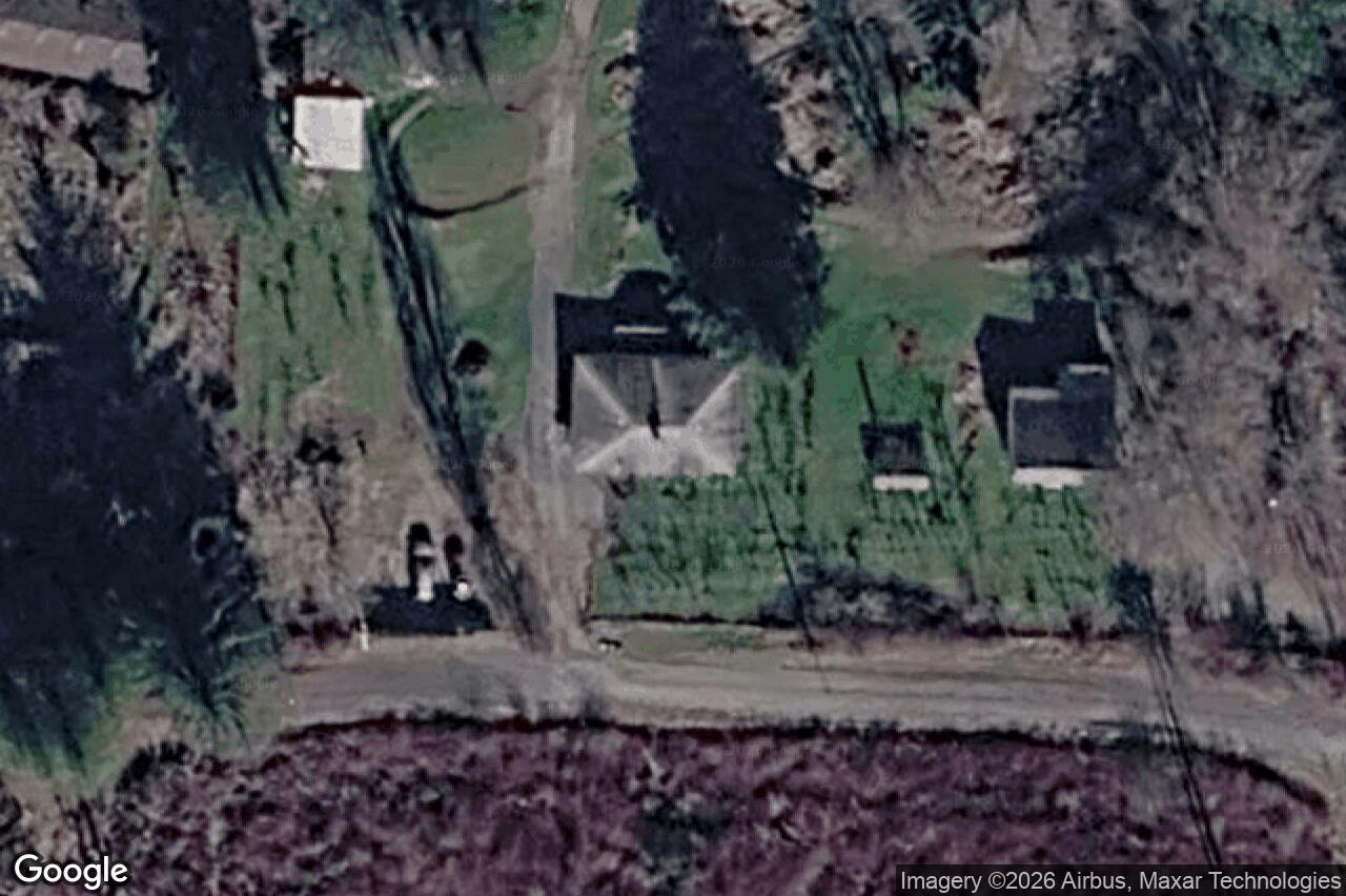Aerial view of 7521 Porier Rd, Sooke