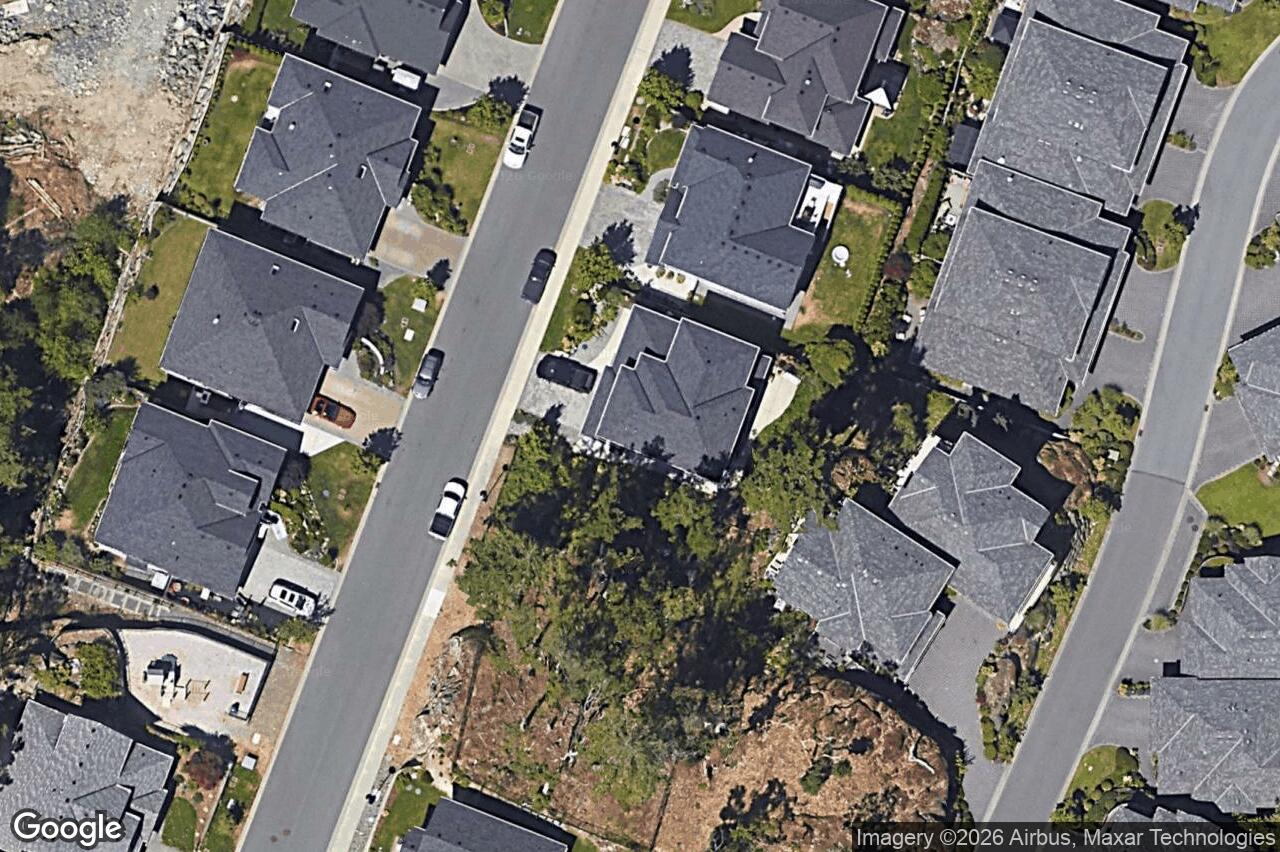 Aerial view of 3649 Coleman Pl, Colwood