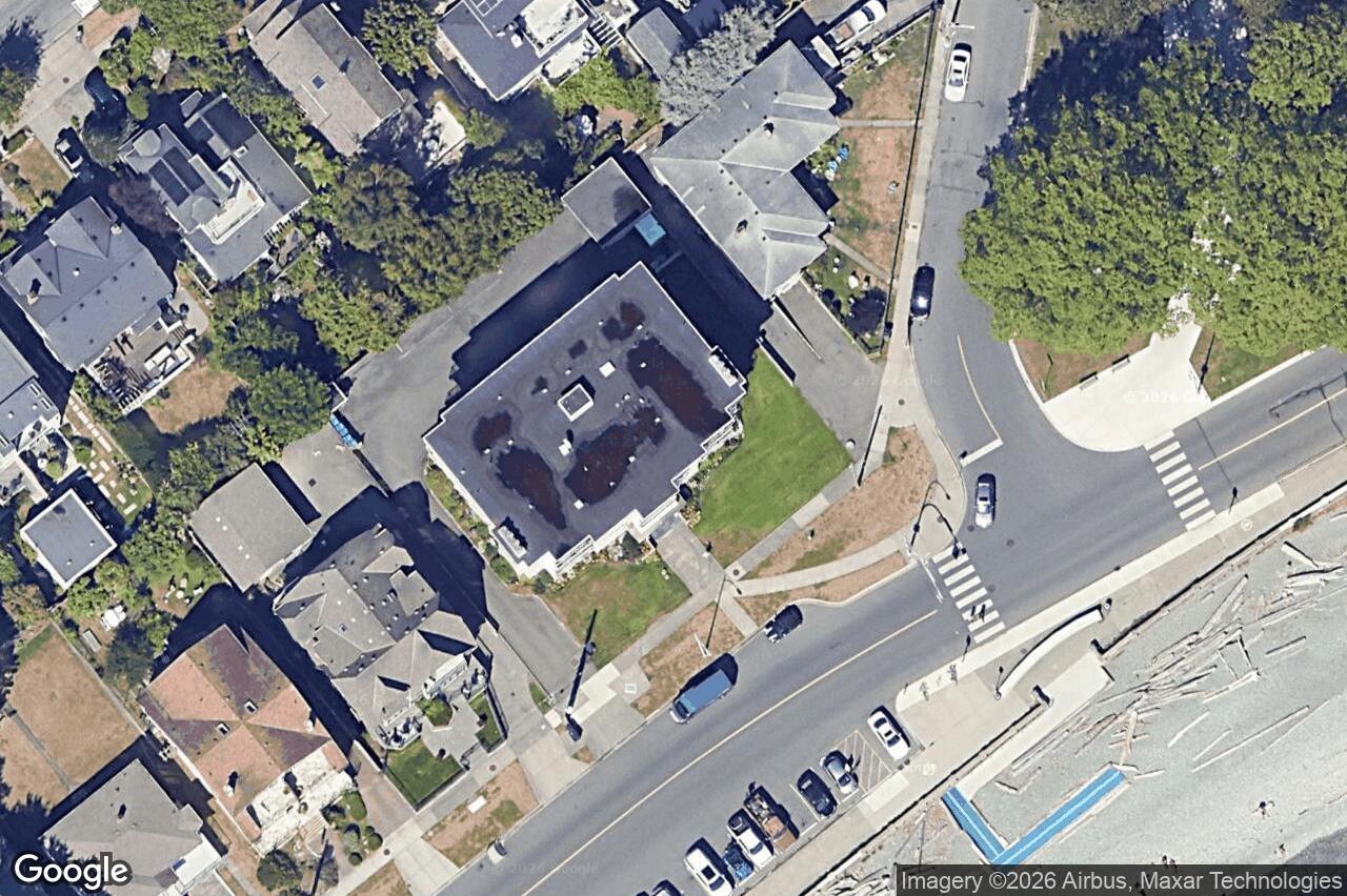 Aerial view of 103 – 1540 Dallas Rd, Victoria