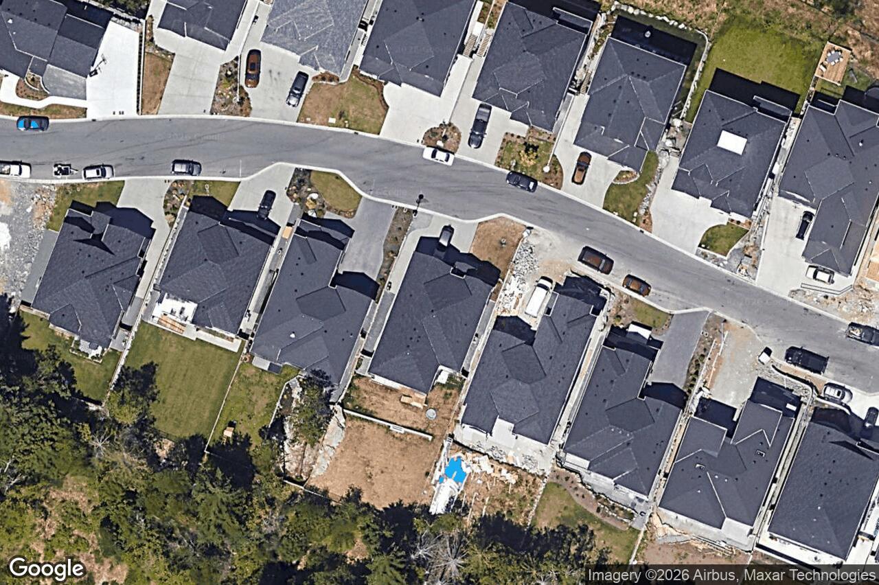 Aerial view of 3529 Joy Close, Langford