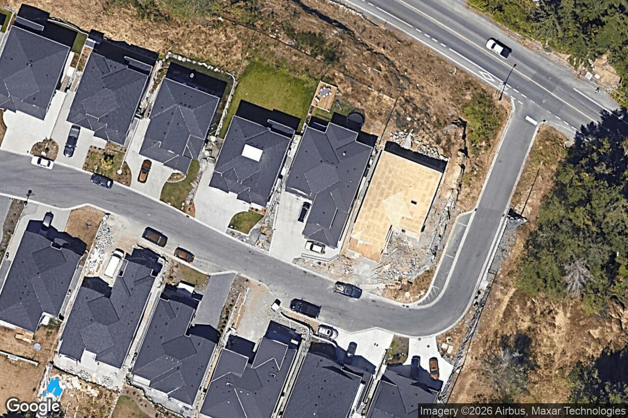 Aerial view of 3516 Joy Close, Langford