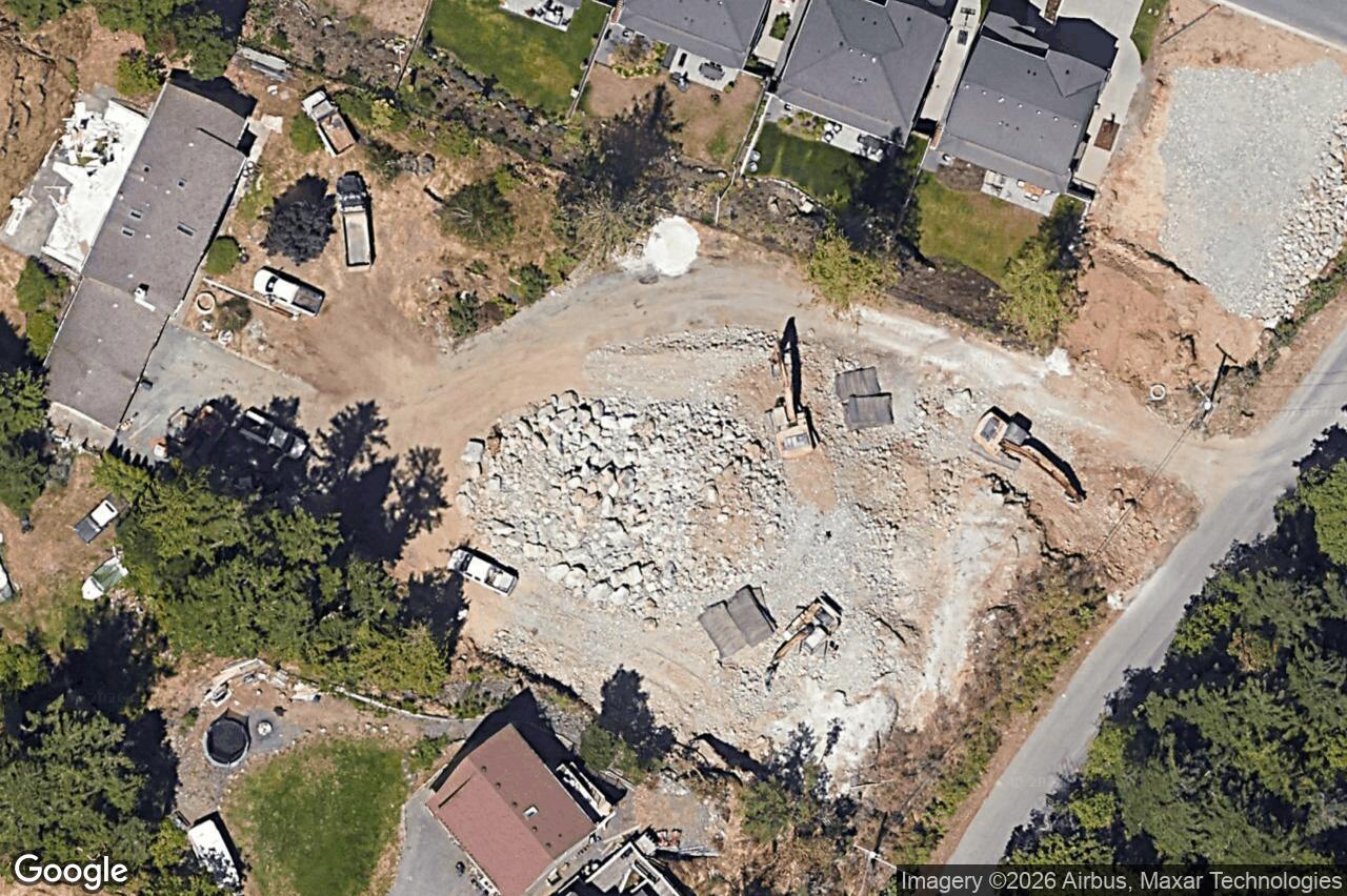 Aerial view of 907 Greystone Pl, Langford