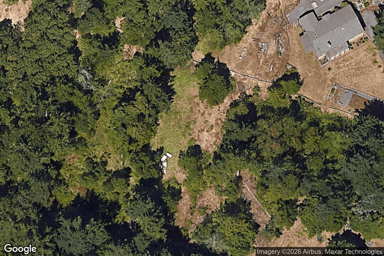 Aerial view of 487 Delora Dr, Colwood