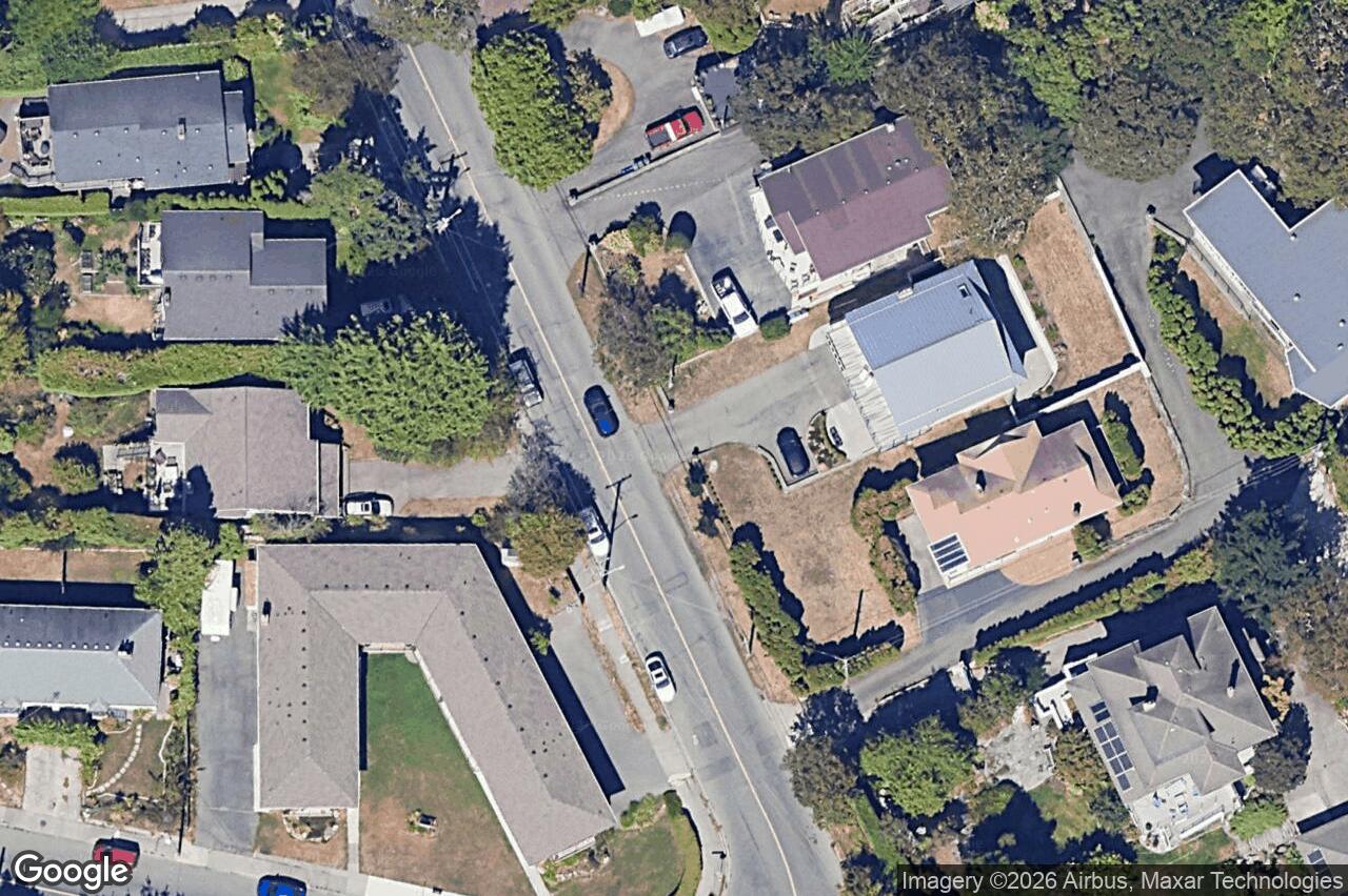 Aerial view of 321 Foul Bay Rd, Oak Bay