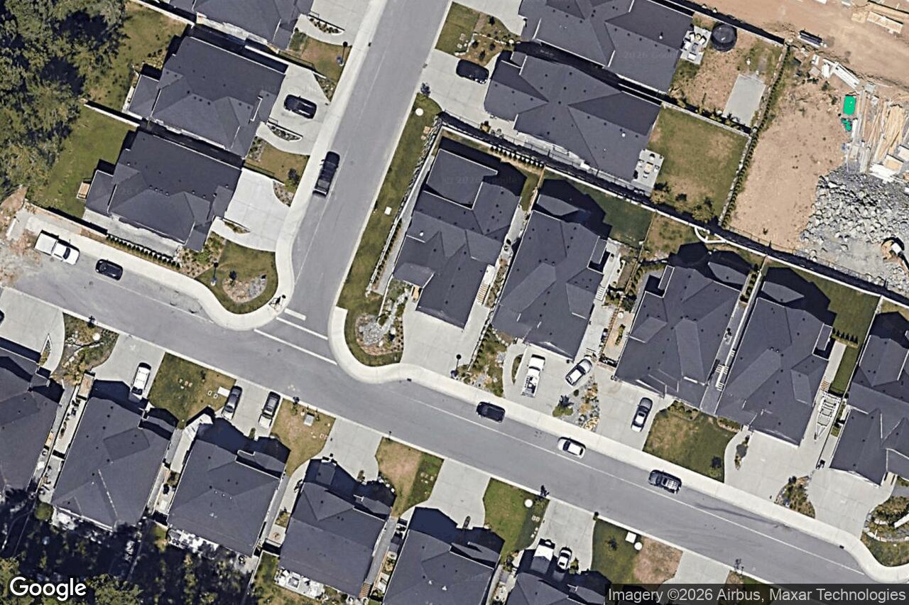 Aerial view of 832 Ashbury Ave, Langford