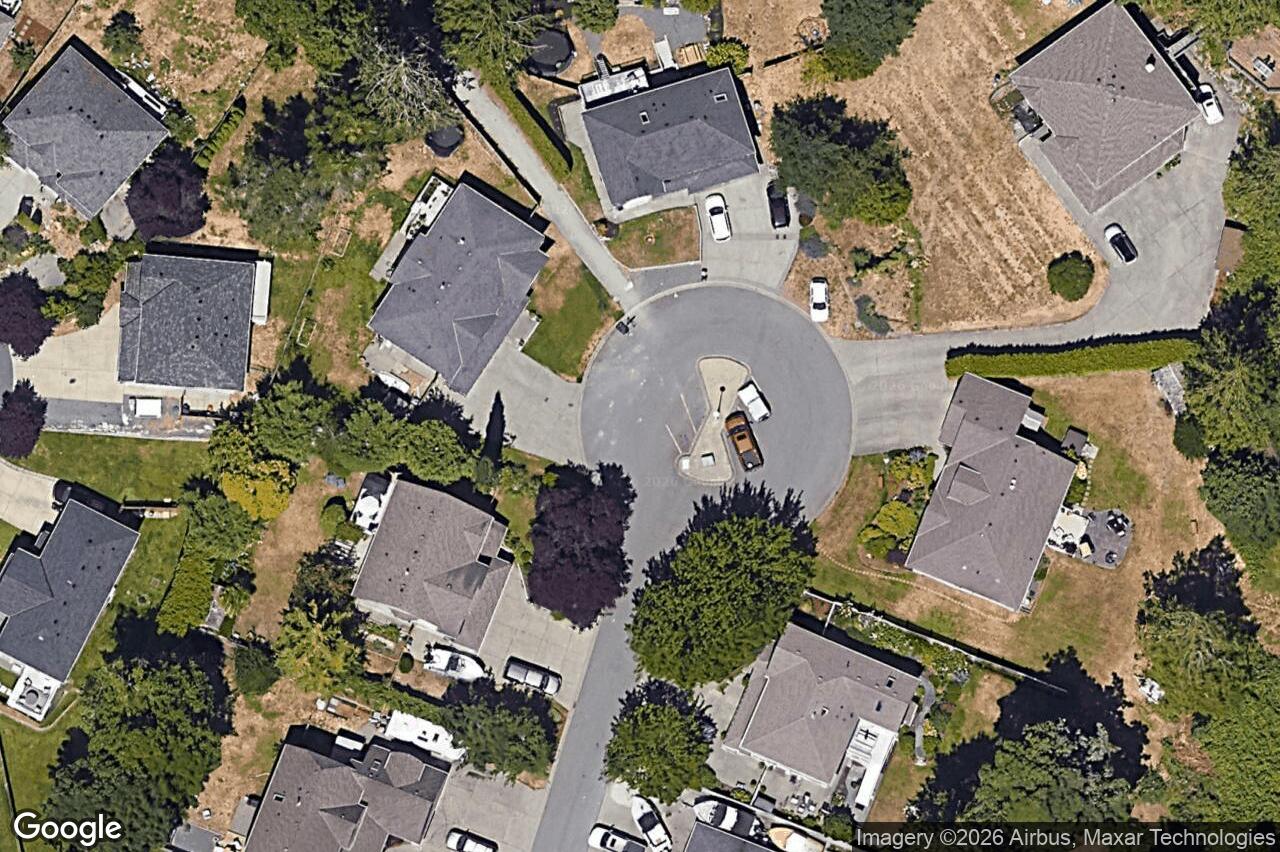 Aerial view of 3574 Kelly Dawn Pl, Langford