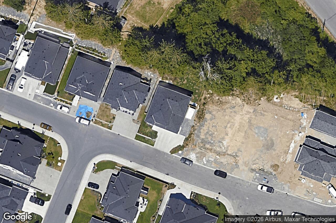 Aerial view of 1024 Deltana Ave, Langford