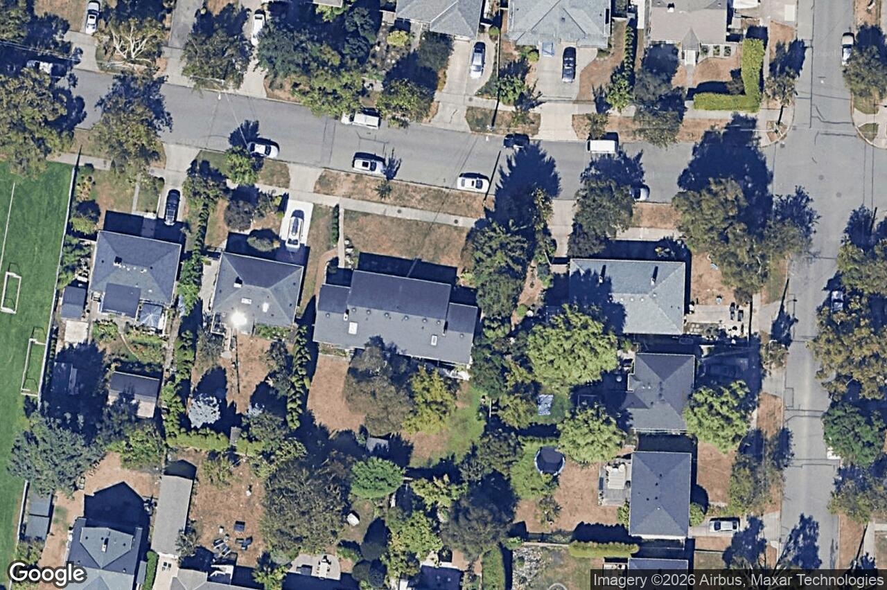 Aerial view of 1445 Brooke St, Victoria