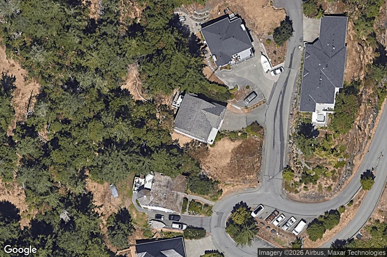 Aerial view of 1116 Monica Terr, Langford
