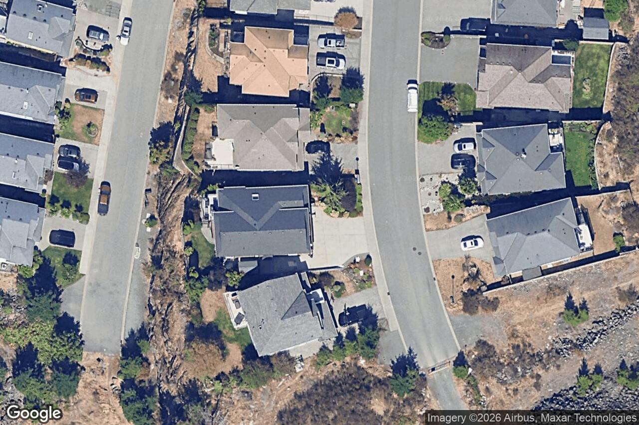 Aerial view of 3438 Mary Anne Cres, Colwood