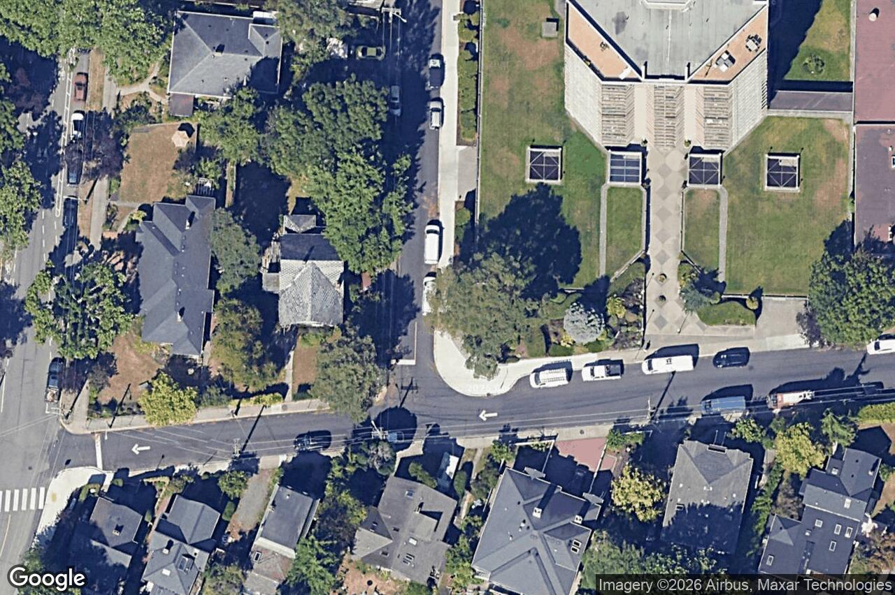 Aerial view of 1503 – 620 Toronto St, Victoria