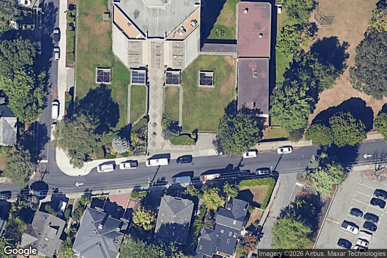 Aerial view of 1510 – 620 Toronto St, Victoria