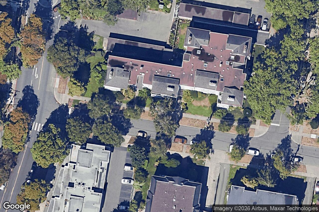 Aerial view of 206 – 1110 Oscar St, Victoria